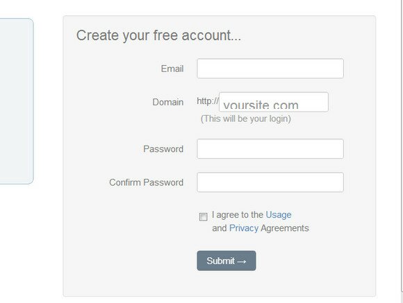 Create your free account