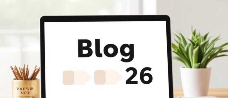 С чего начать блог в 2026 году пошаговое руководство